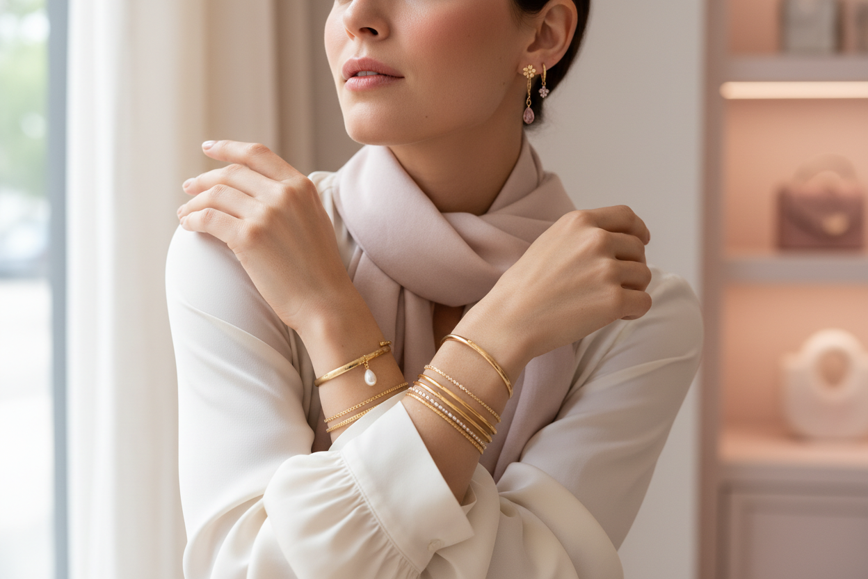 Elyoria Boutique Hero - Woman Wearing Jewelry